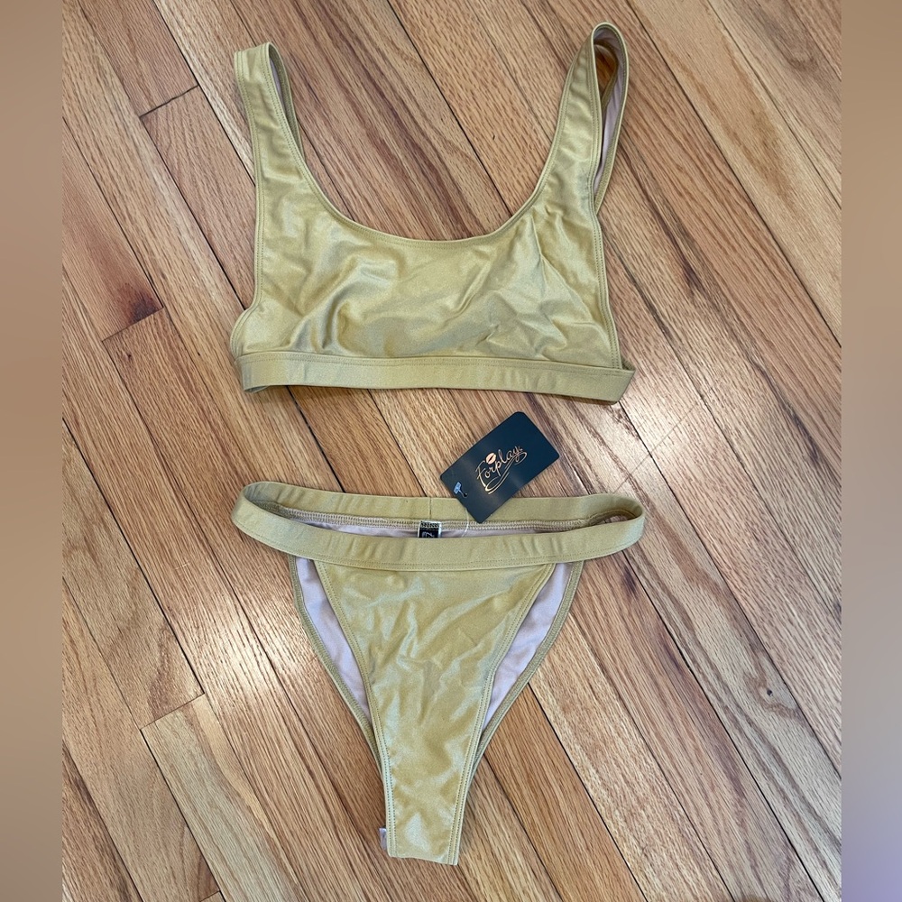 Gold Bikini Set